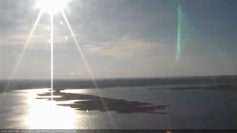 Lake Travis webcam, March 2, 2024 4:45 PM CT