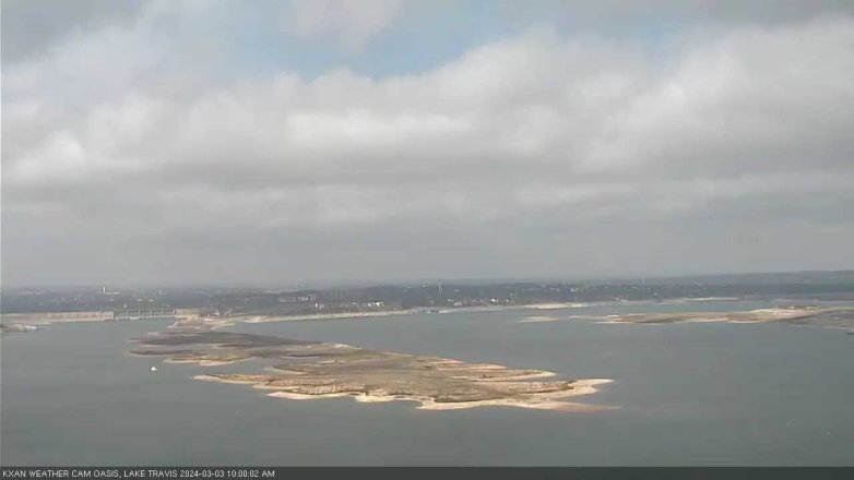 Lake Travis webcam, March 3, 2024 10:00 AM CT