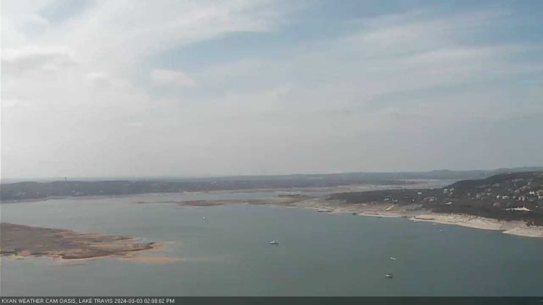 Lake Travis webcam, March 3, 2024 2:00 PM CT