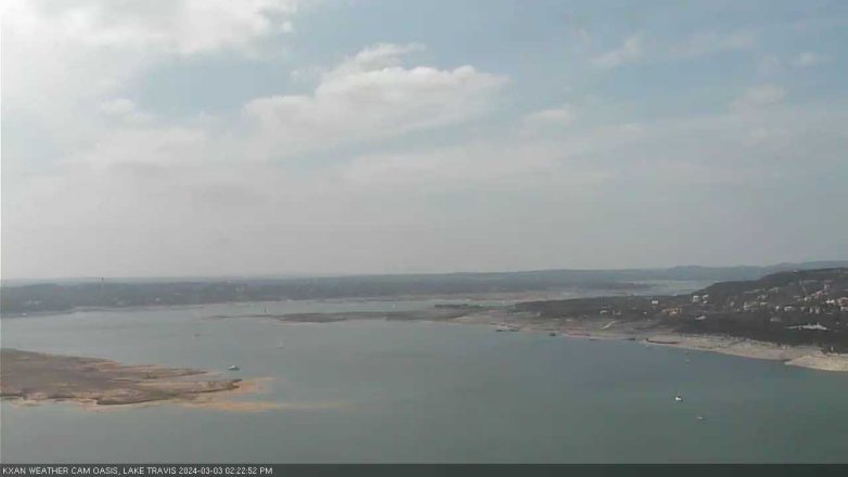 Lake Travis webcam, March 3, 2024 2:25 PM CT