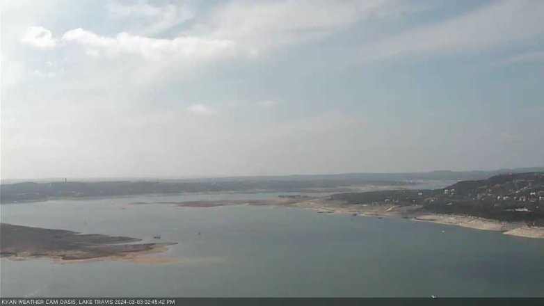Lake Travis webcam, March 3, 2024 2:45 PM CT