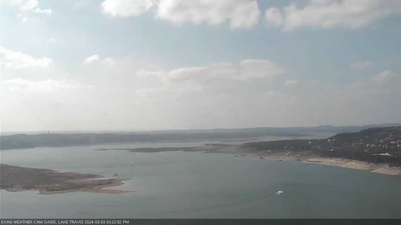 Lake Travis webcam, March 3, 2024 3:25 PM CT