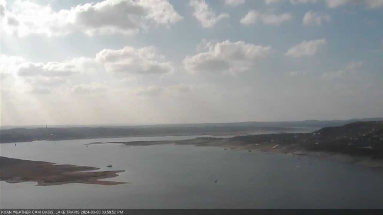 Lake Travis webcam, March 3, 2024 4:00 PM CT