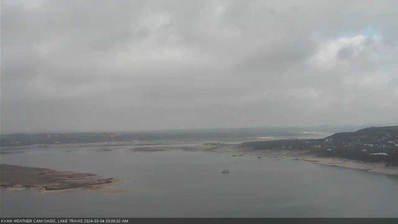 Lake Travis webcam, March 4, 2024 9:00 AM CT
