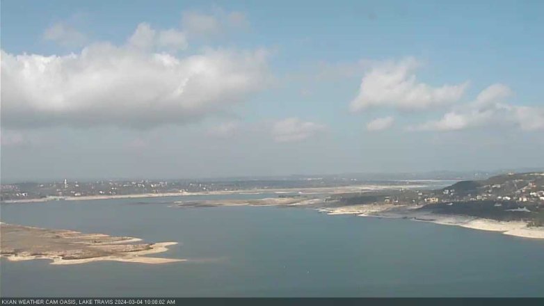 Lake Travis webcam, March 4, 2024 10:00 AM CT