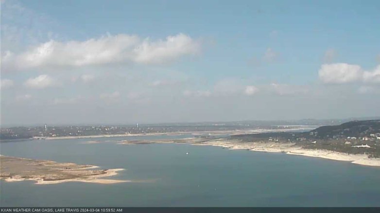 Lake Travis webcam, March 4, 2024 11:00 AM CT