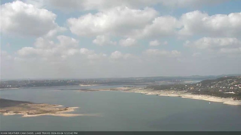 Lake Travis webcam, March 4, 2024 12:25 PM CT