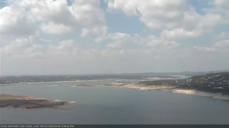 Lake Travis webcam, March 4, 2024 12:45 PM CT