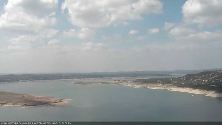 Lake Travis webcam, March 4, 2024 1:25 PM CT