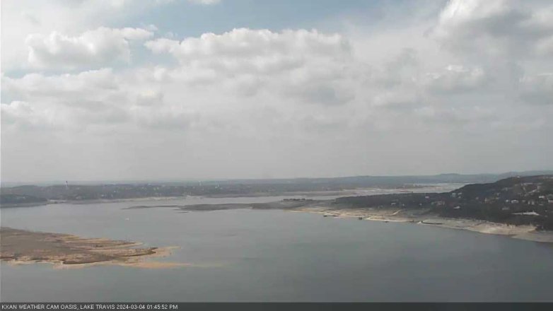 Lake Travis webcam, March 4, 2024 1:45 PM CT