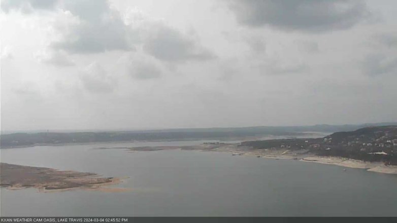 Lake Travis webcam, March 4, 2024 2:45 PM CT