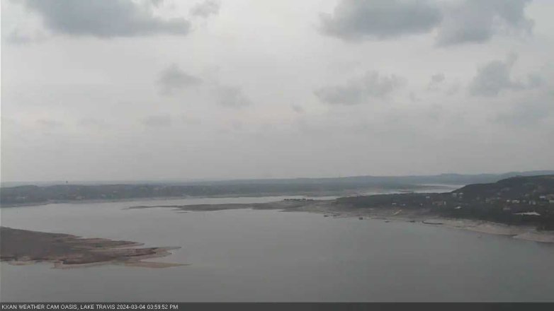 Lake Travis webcam, March 4, 2024 4:00 PM CT