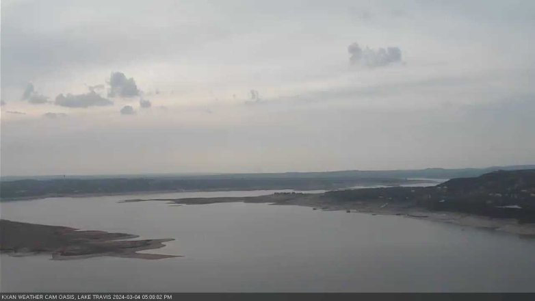 Lake Travis webcam, March 4, 2024 5:00 PM CT