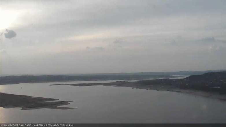 Lake Travis webcam, March 4, 2024 5:25 PM CT