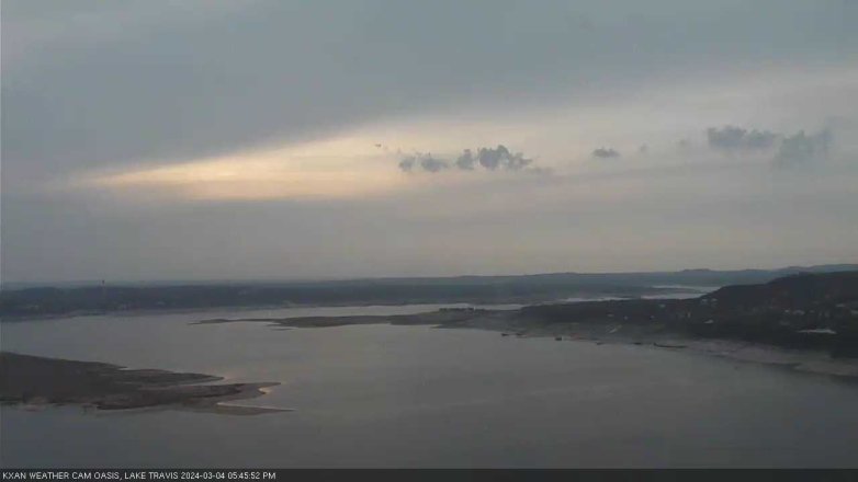 Lake Travis webcam, March 4, 2024 5:45 PM CT