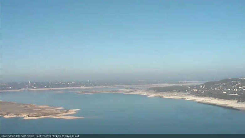 Lake Travis webcam, March 5, 2024 9:45 AM CT