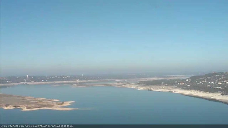 Lake Travis webcam, March 5, 2024 10:00 AM CT