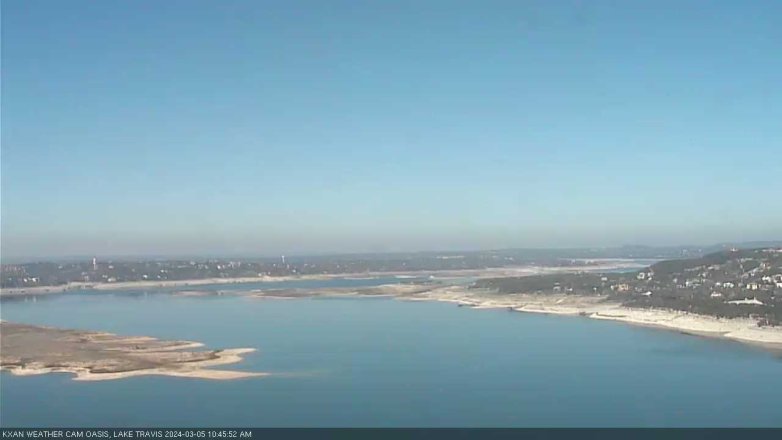 Lake Travis webcam, March 5, 2024 10:45 AM CT