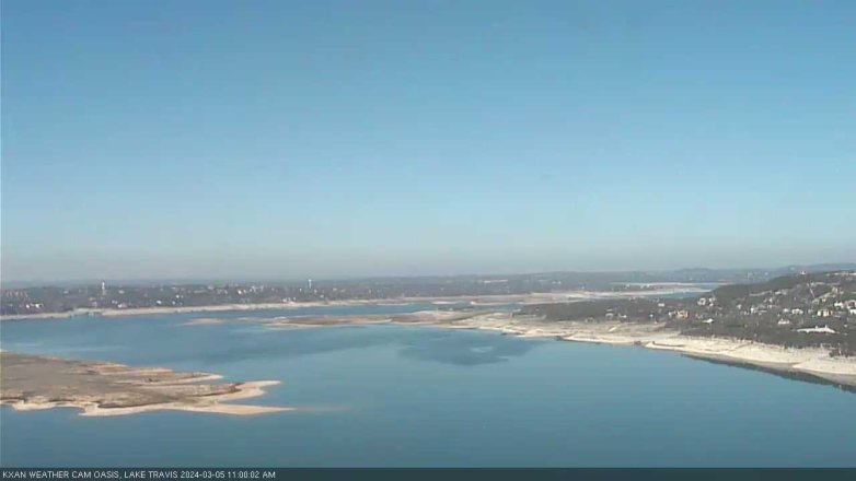 Lake Travis webcam, March 5, 2024 11:00 AM CT