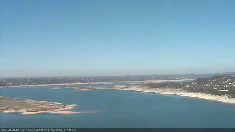 Lake Travis webcam, March 5, 2024 11:25 AM CT