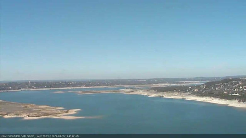 Lake Travis webcam, March 5, 2024 11:45 AM CT