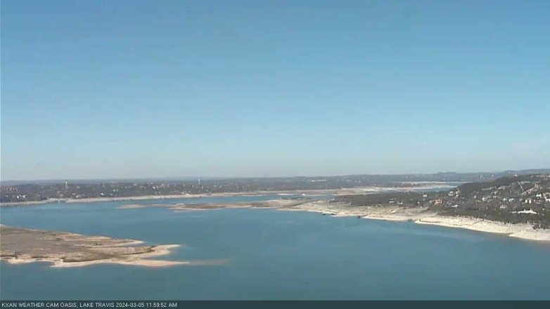 Lake Travis webcam, March 5, 2024 12:00 PM CT