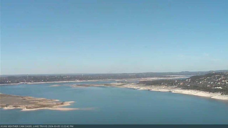 Lake Travis webcam, March 5, 2024 12:25 PM CT