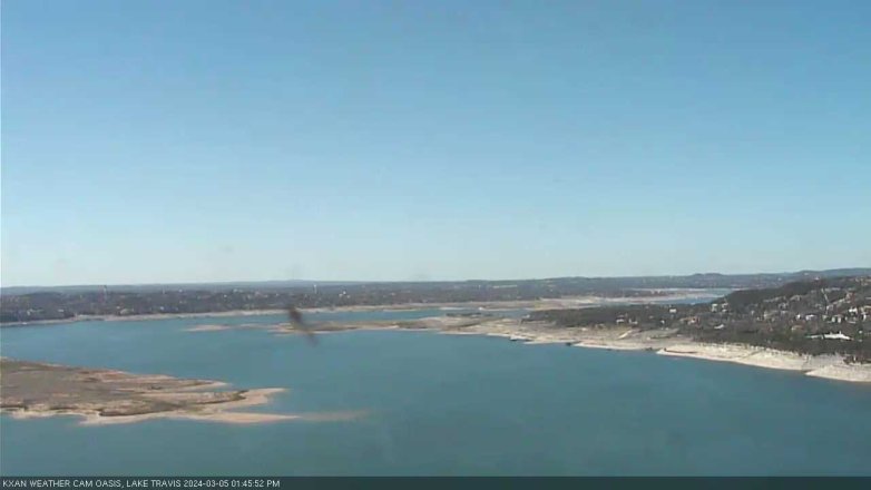 Lake Travis webcam, March 5, 2024 1:45 PM CT