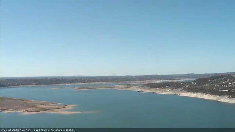 Lake Travis webcam, March 5, 2024 2:00 PM CT