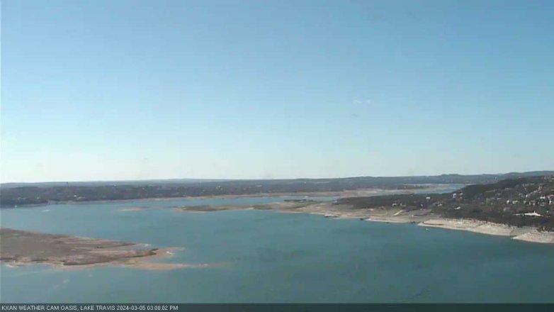Lake Travis webcam, March 5, 2024 3:00 PM CT