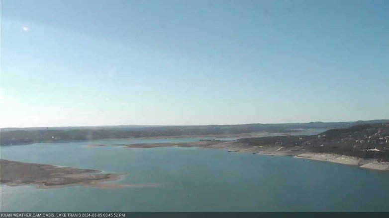 Lake Travis webcam, March 5, 2024 3:45 PM CT