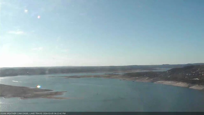 Lake Travis webcam, March 5, 2024 4:25 PM CT