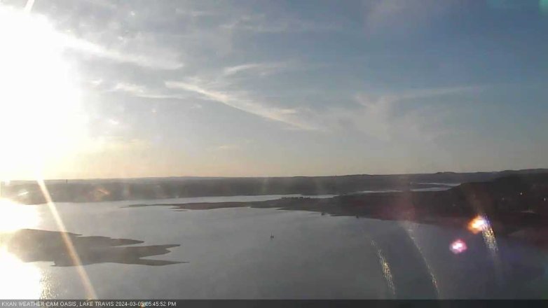 Lake Travis webcam, March 5, 2024 5:45 PM CT