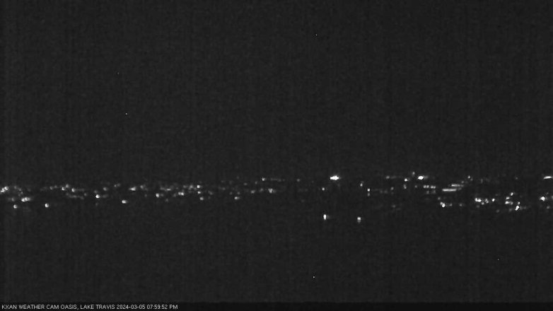 Lake Travis webcam, March 5, 2024 8:00 PM CT