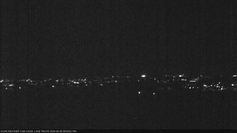 Lake Travis webcam, March 5, 2024 9:00 PM CT