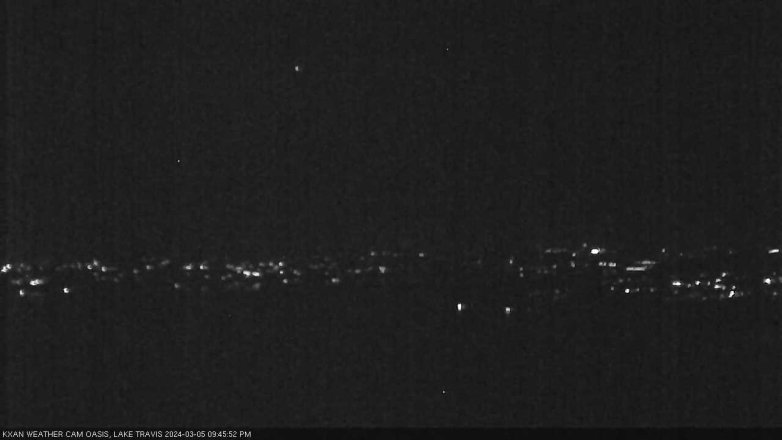 Lake Travis webcam, March 5, 2024 9:45 PM CT