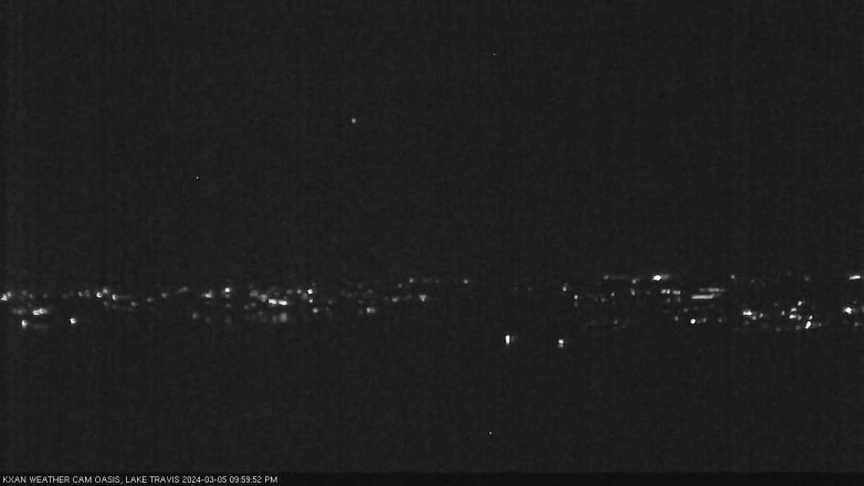 Lake Travis webcam, March 5, 2024 10:00 PM CT