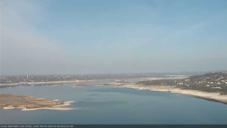 Lake Travis webcam, March 6, 2024 9:25 AM CT