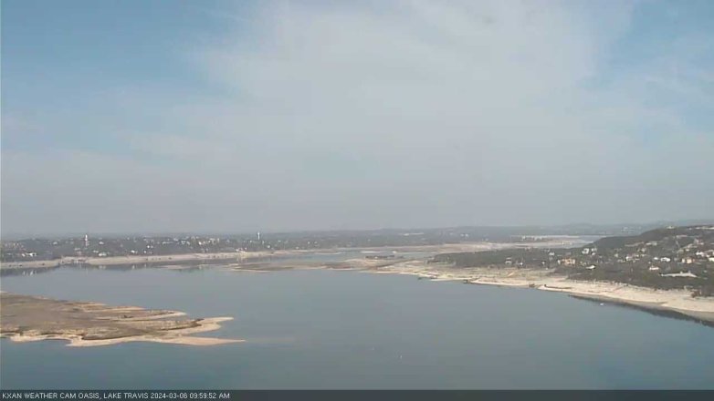 Lake Travis webcam, March 6, 2024 10:00 AM CT