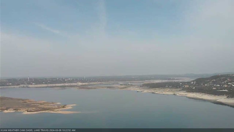 Lake Travis webcam, March 6, 2024 10:25 AM CT