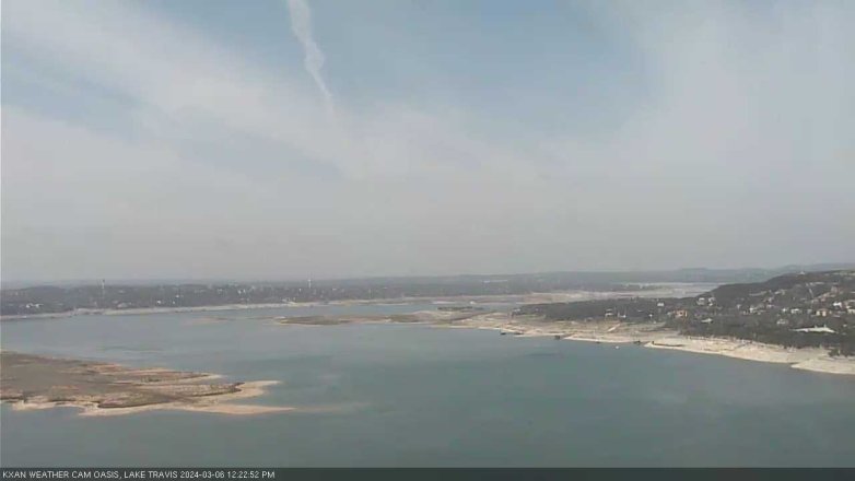 Lake Travis webcam, March 6, 2024 12:25 PM CT