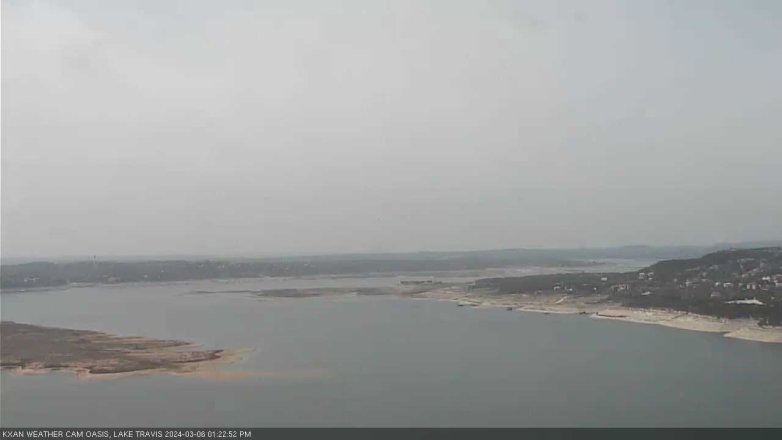 Lake Travis webcam, March 6, 2024 1:25 PM CT