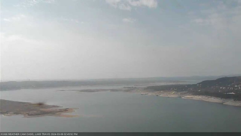Lake Travis webcam, March 6, 2024 2:45 PM CT