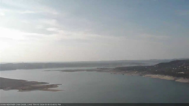 Lake Travis webcam, March 6, 2024 3:45 PM CT