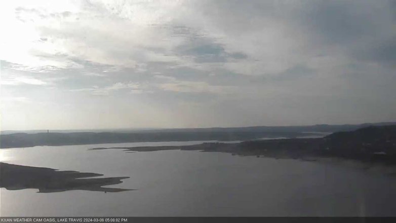 Lake Travis webcam, March 6, 2024 5:00 PM CT