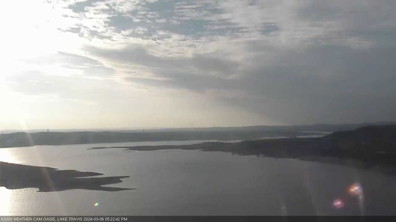 Lake Travis webcam, March 6, 2024 5:25 PM CT