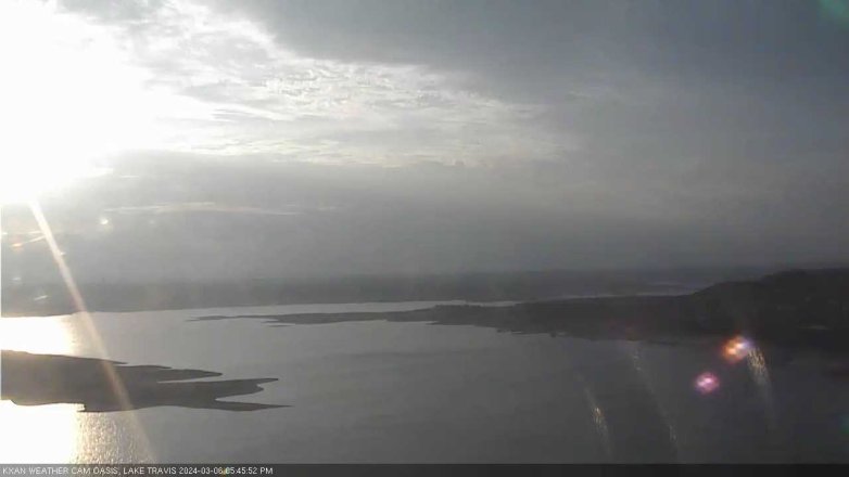Lake Travis webcam, March 6, 2024 5:45 PM CT