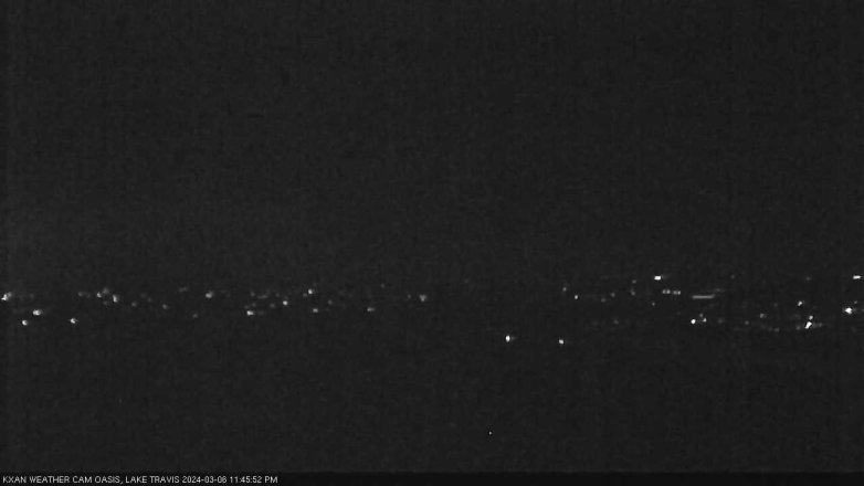 Lake Travis webcam, March 6, 2024 11:45 PM CT