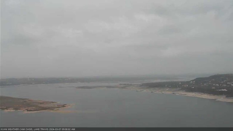 Lake Travis webcam, March 7, 2024 9:00 AM CT