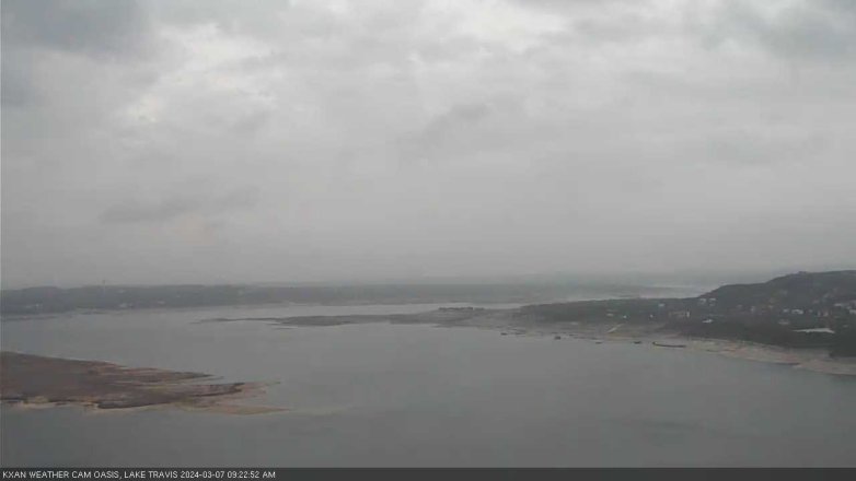 Lake Travis webcam, March 7, 2024 9:25 AM CT